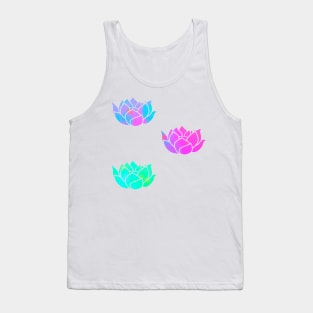 Lotus Flower Sticker Pack Tank Top